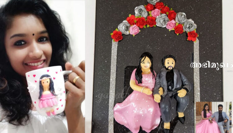 നഴ്സിംഗ് ജോലി ഉപേക്ഷിച്ച് പോളിമര് ക്ലേ ആര്ട്ടില് ജീവിതം മെനഞ്ഞ് ഗായത്രി