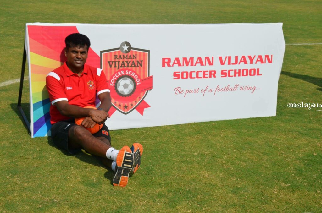 raman vijayan football academy  chennai tamilnadu